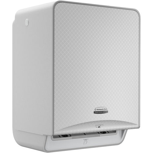 Kimberly-Clark Professional  Dispenser,w/Faceplate,Auto,f/Roll Towels,Silver Mosaic