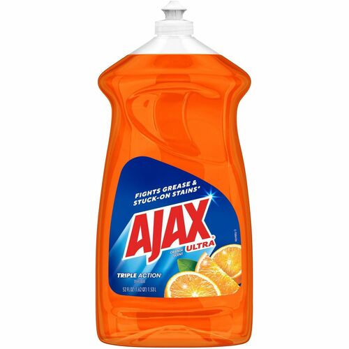 Colgate-Palmolive Company  Liquid Dish Detergent, Antibacterial, 52 oz, 6/CT, Orange
