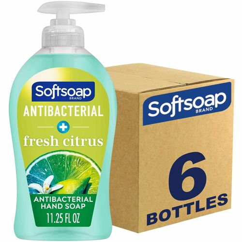 Colgate-Palmolive Company  Hand Soap, Liquid, Fresh Citrus, Antibac, 11.25 oz, 6/CT, GN