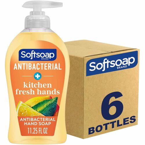 Colgate-Palmolive Company  Hand Soap, Liquid, Kitchen Fresh Hands, 11.25 fl oz, 6/CT,YW