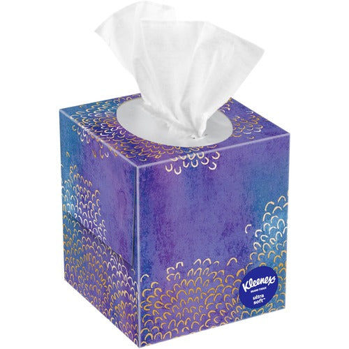Kimberly-Clark Professional  Tissues, Ultra Soft, Kleenex,65 Sht/BX, 27BX/CT, WE
