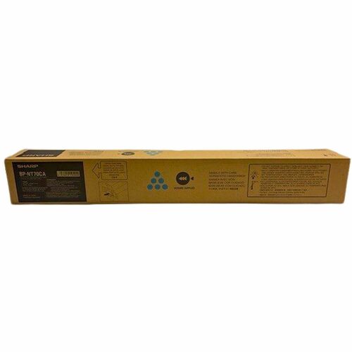 Sharp  Toner Cartridge,f/BP50C/BP70C,24000 Page Yield,Cyan