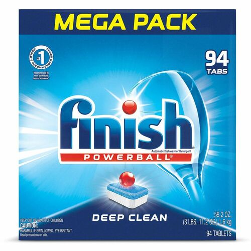 Reckitt Benckiser  Dish Detergent, f/Auto Machines, Finish Powerball, 94/BX, MI