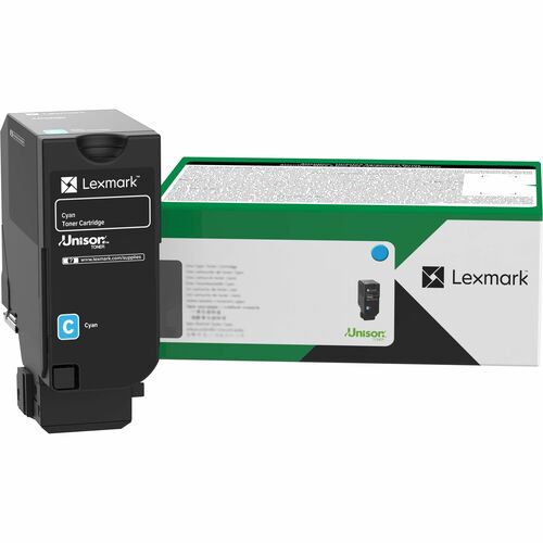 Lexmark  Toner Cartridge,f/CX730,Return Program,5000 Page Yield,Cyan