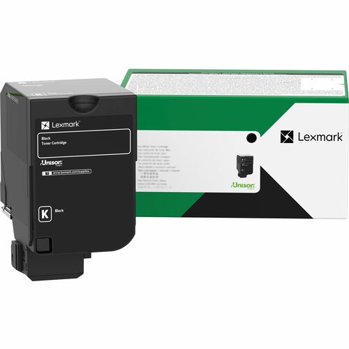 Lexmark  Toner Cartridge,f/CX730,Return Program,5000 Page Yield,Black