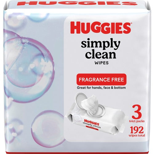 Kimberly-Clark Professional  Wipes,f/Hands,Unscented,192 Wipes/Pouch,3 Pouches/PK,WE