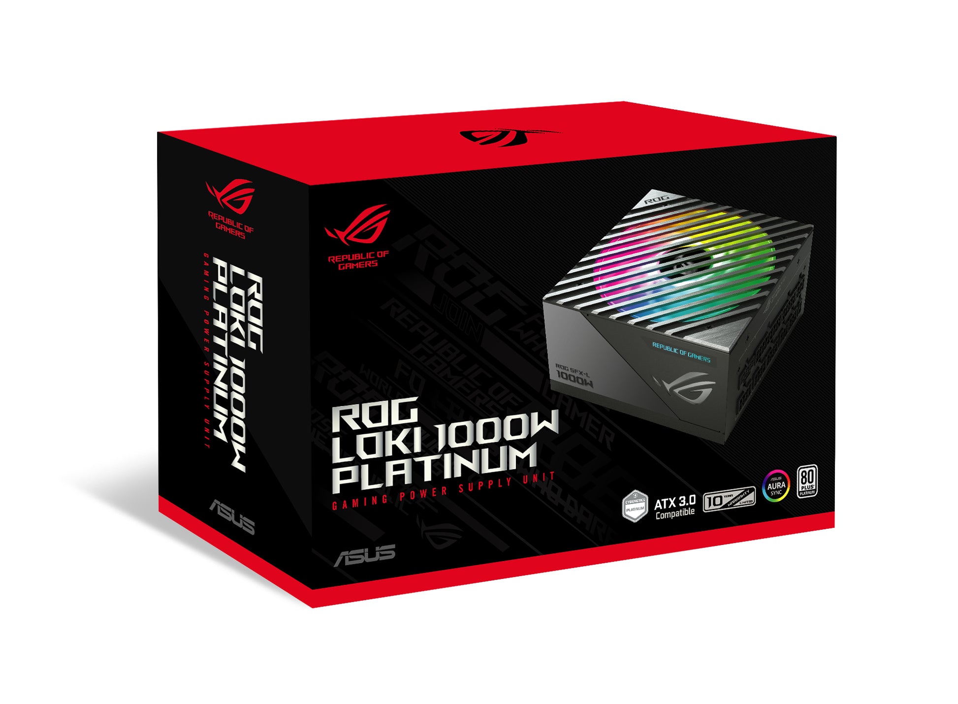 ASUS ROG -LOKI-1000P-SFX-L-GAMING power supply unit 1000 W 20+4 pin ATX ATX Multicolor