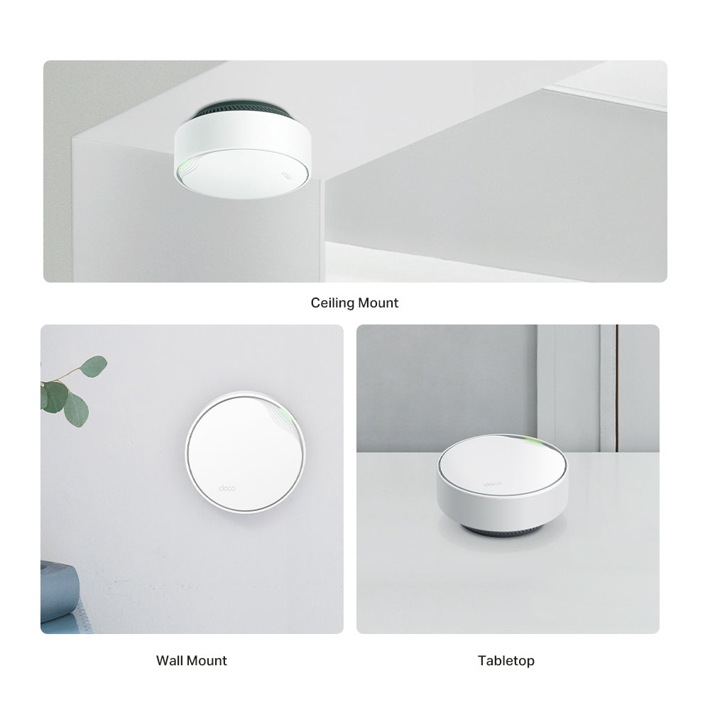 TP-Link DECO X50-PoE(3-PACK) Dual-band (2.4 GHz / 5 GHz) Wi-Fi 6 (802.11ax) White 2 Internal