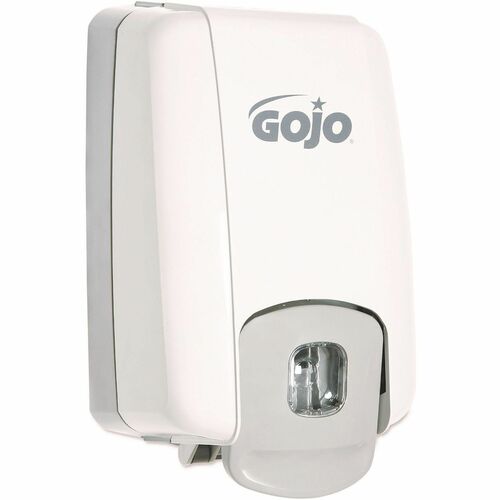 SKILCRAFT  GOJO Lotion Soap Wall-Dispenser, 2,000 mL, 6.5 x 4.5 x 10.81, Dove Gray, 8/Carton