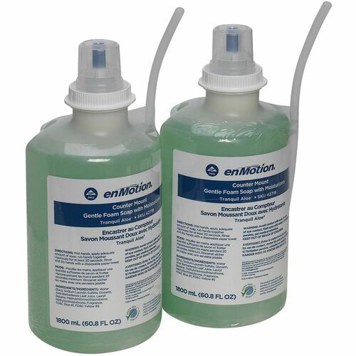 Georgia-Pacific  HandSoap,Refill,Foam,Aloe,f/CounterMountDisp,1800mL,2/CT,GN-GPC42718