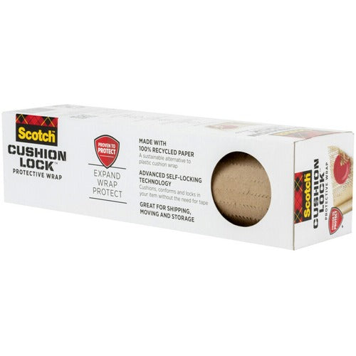 3M  Protective Wrap,f/Shipping/Packaging,12"x30',Brown