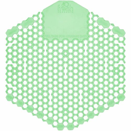 Fresh Products  Urinal Screen,Cucumber Melon,30-day,6-1/2"x7"x2/3",10/BX,GN-FRS3WDS60CME