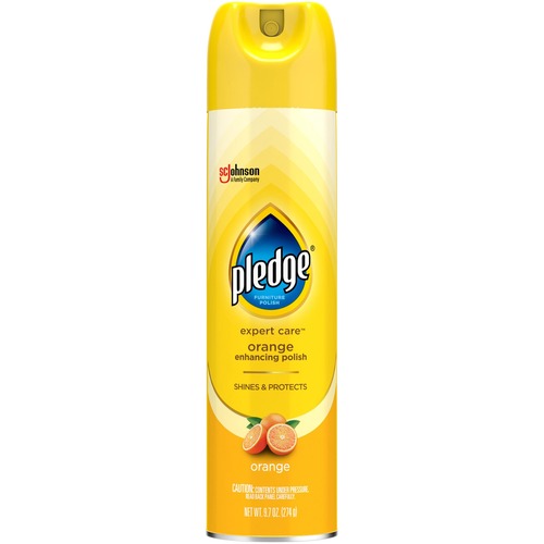 S.C. JOHNSON & SON, INC  Multisurface Polish,f/Dust,Orange Scent,YW