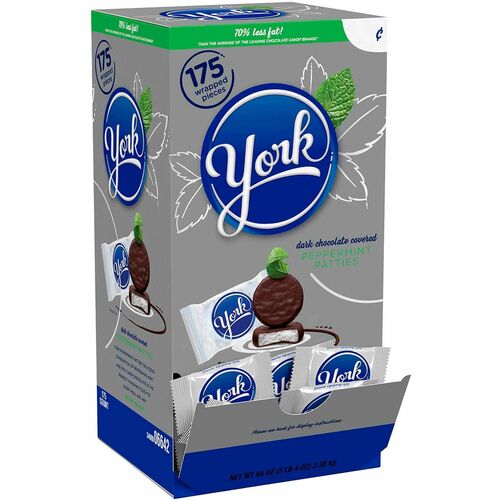 Hershey Co  Candy,York Peppermint Paddies,175/CT