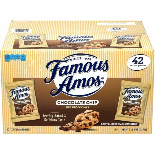 Green Rabbit  Cookies,Chocolate Chip,Bite-Sized,42/BG,1BG/CT,MI-GRR22000424