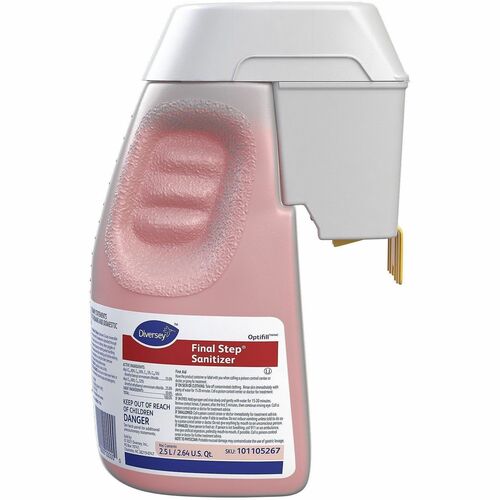 Diversey Care  Sanitizer,Optifill,Concentrate,No Rinse,2.5L,Red-DVO101105267