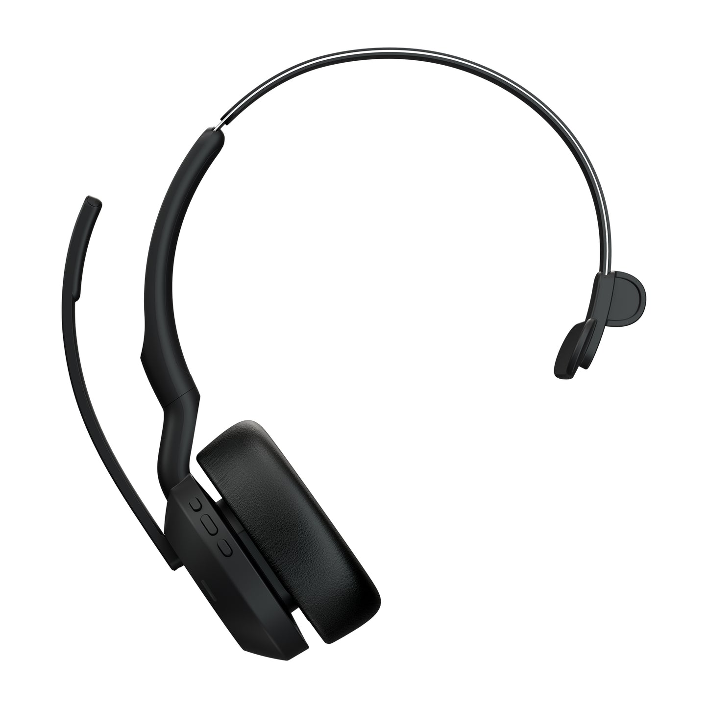 Jabra Evolve2 55 Headset Wired & Wireless Head-band Office/Call center Bluetooth Charging stand Black