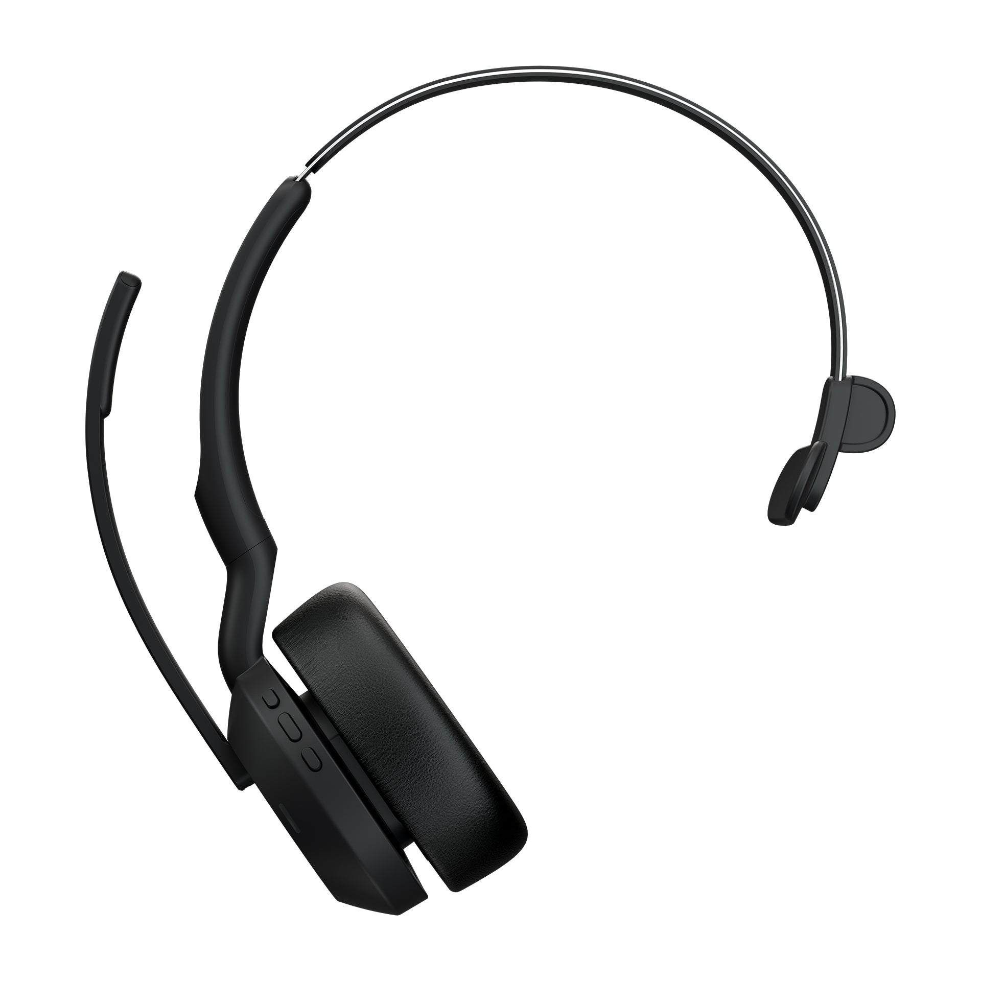 Jabra Evolve2 55 Headset Wired & Wireless Head-band Office/Call center Bluetooth Charging stand Black