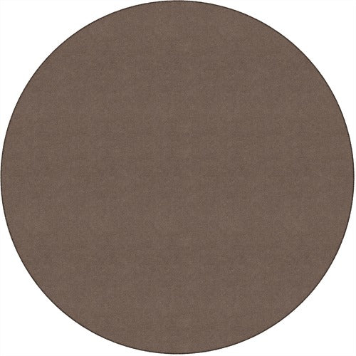 Flagship Carpets, Inc.  Rug, Solid Color, 6' Round, Almond-FCIBS27AL
