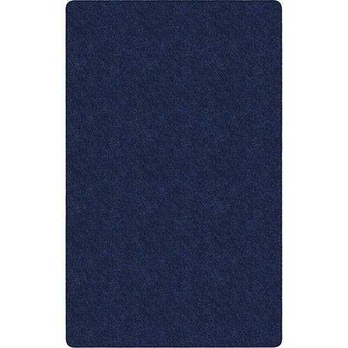 Flagship Carpets, Inc.  Rug,Rectangle,SolidColor,StainResistant,6'x9',Navy-FCITS34NY