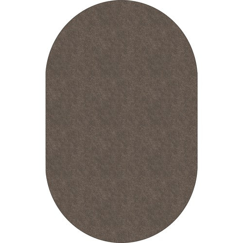 Flagship Carpets, Inc.  Rug,Oval,SolidColor,StainResistant,7'6"x12',Wheat-FCITS45WT