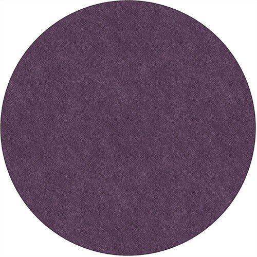 Flagship Carpets, Inc.  Rug,SolidColor,StainResistant,6'Round,Pretty Purple-FCITS27PP