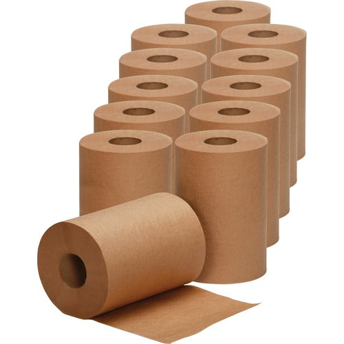 SKILCRAFT  Towels,Paper,1-Ply,7-7/8"x350',12/BX,Natural