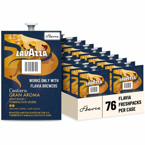 Lavazza  Coffee, Gran Aroma, Light, Freshpack, 76/CT, Multi