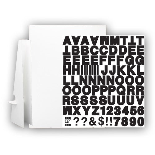 Flipside Products  Sign Kit,w/18"Easel,1 Sheet,BlackLetters,20"x30",5/PK,WE-FLP323015