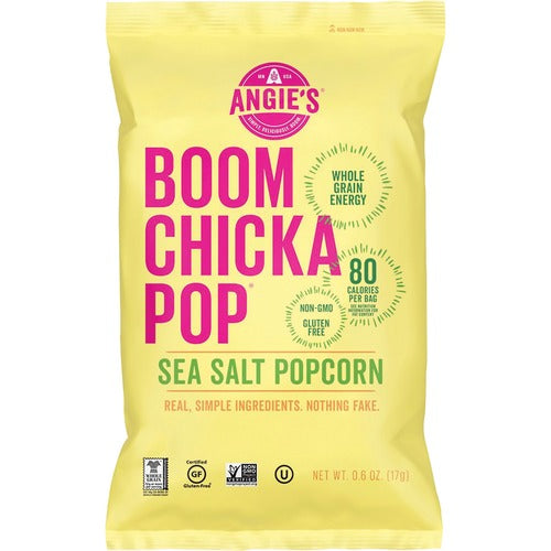 ConAgra Foods  Popcorn, Sea Salt, Single Serve, 0.6oz Bag, 24/CT