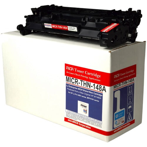 MicroMICR CORP  MICR Toner Cartridge,f/HP148A,Standard Yield,2900 Pg Yld, BK