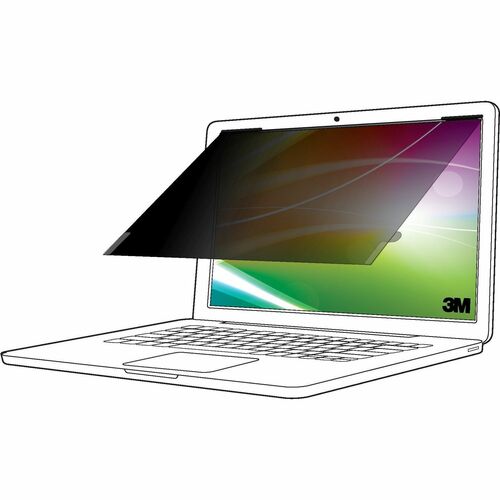 3M  Filter,Privacy,Bright Screen,16:9,f/14" Laptop w/Bezel,BK