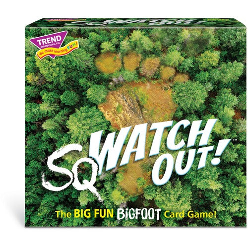 Trend Enterprises  Game,Cards,Bigfoot Theme,63 Cards,Multi