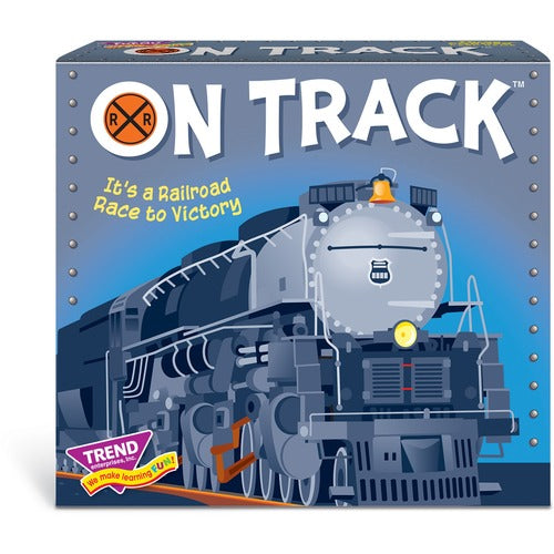 Trend Enterprises  Game,Cards,TrainTheme,63 Cards,Multi