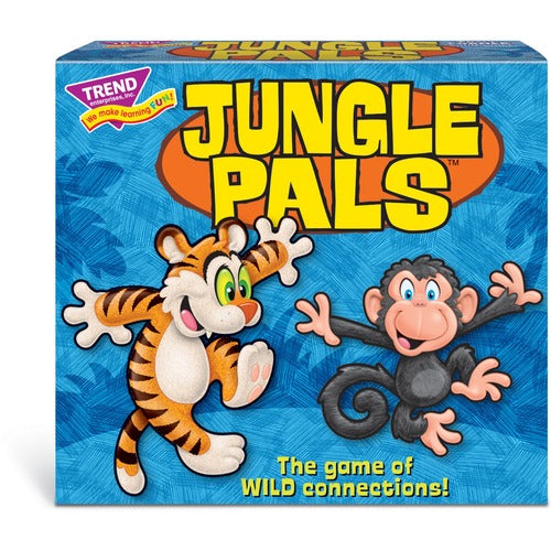 Trend Enterprises  Game,Cards,Jungle Pals,63 Cards,Multi