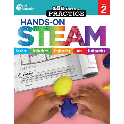 Shell Education Teacher Created Materials  Workbook,STEAM Concepts,2nd Grade,Multi