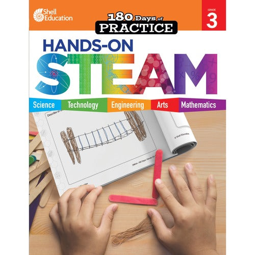 Shell Education Teacher Created Materials  Workbook,STEAM Concepts,3rd Grade,Multi