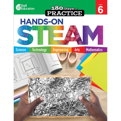 Shell Education Teacher Created Materials  Workbook,STEAM Concepts,6th Grade,Multi