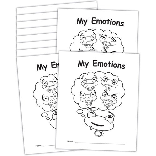 Teacher Created Resources  Books, My Emotions, Blank, 10/PK, WE