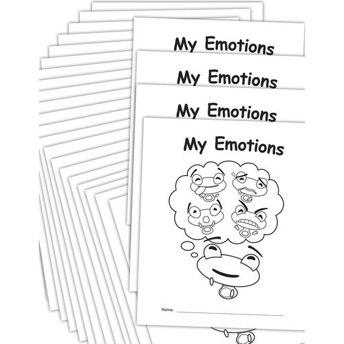 Teacher Created Resources  Books, My Emotions, Blank, 25/PK, WE