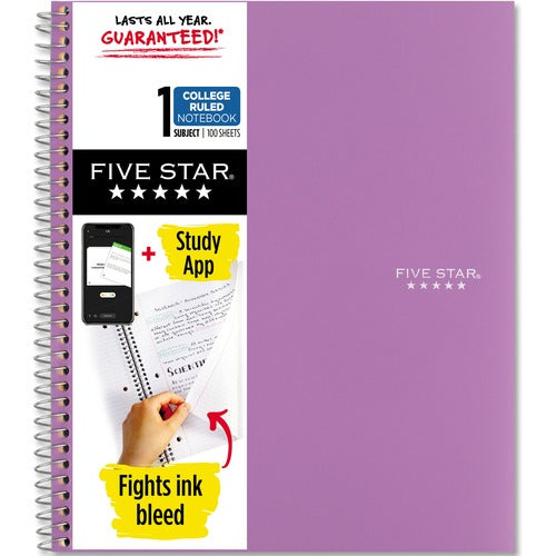 Mead  Notebook,1 Subject,100 Shts,College Ruled,Wirebound,PE