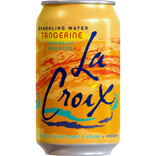 La Croix  Sparkling Water, Tangerine, 12 fl. oz, 12/PK, 2/CT, Multi