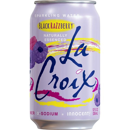 La Croix  Sparkling Water,Black Razzberry,12 fl. oz,12/PK,2/CT,Multi