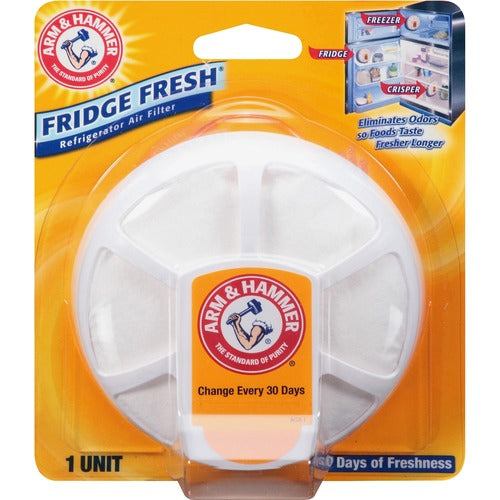 Church & Dwight Co., Inc.  Refrigerator Deodorizer, Air Filter, Arm&Hammer, White