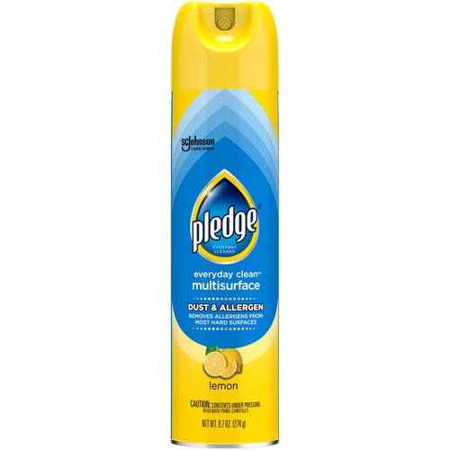 S.C. JOHNSON & SON, INC  Multisurface Cleaner,f/Allergens/Dust,LemonScent,6/CT,BE