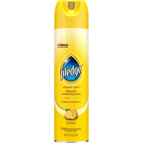 S.C. JOHNSON & SON, INC  Multisurface Polish,f/Dust,Lemon Scent,6/CT,YW