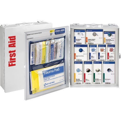 First Aid Only, Inc  First Aid Cabinet,2021 Smartcompliance,Metal,No Meds,WE-FAO90658021