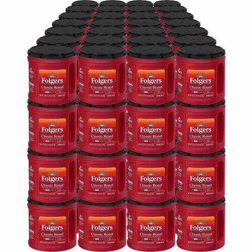 Folgers  Coffee,Classic,Med Roast,25.9oz Canister,6/CT,49CT/PL,BN-FOL30407PL