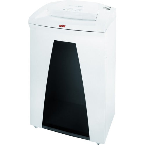 HSM  Shredder,Strip-Cut,P2,28-30 Sheet Cap,Continuous,White