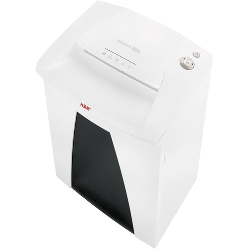 HSM  Shredder,Cross-Cut,P4,17-19 Sheet Cap,Continuous,WE/BK